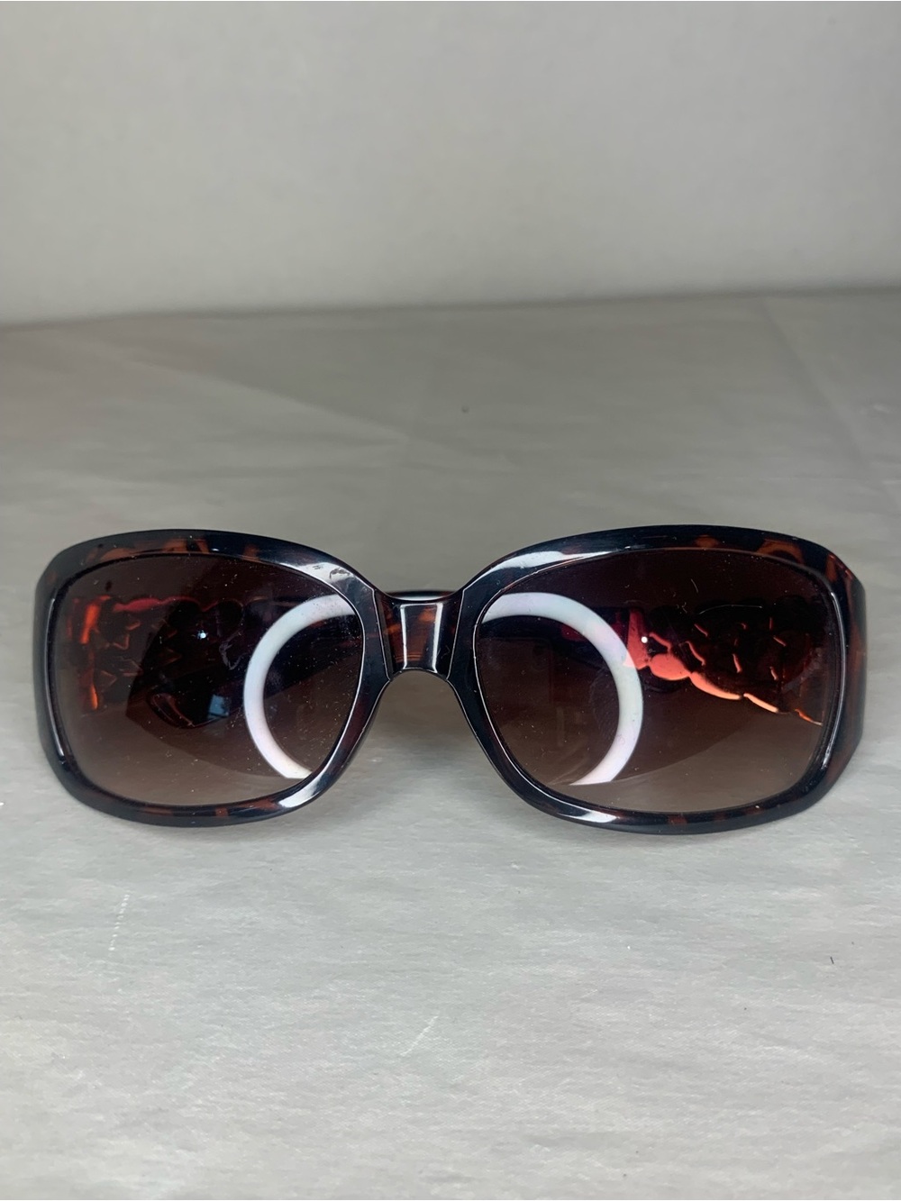 Tortoise Oversized Women's Sunglasses - Brown Lenses